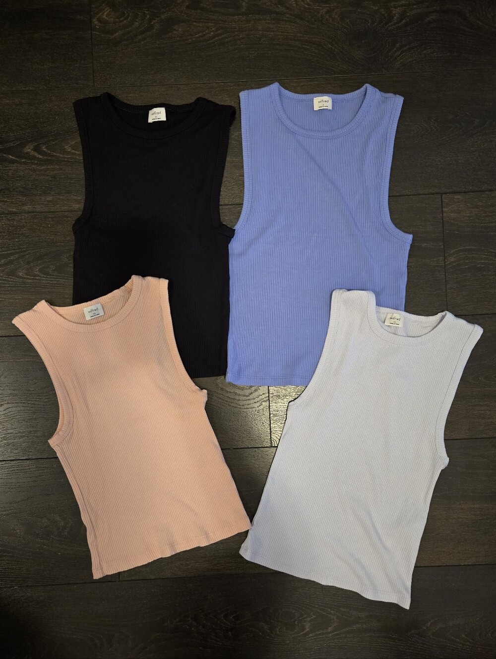 Wilfred Ribbed Sleeveless Tank Bundle